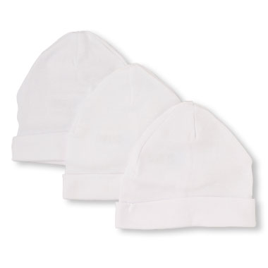 Unisex Baby Basic Hat 3-Pack