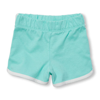 Toddler Girls Matchables Solid Dolphin Shorts