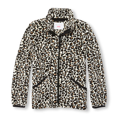 Girls Leopard Print Favorite Jacket