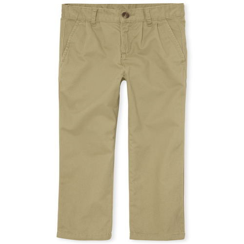 Boys Pleated Chino Pants