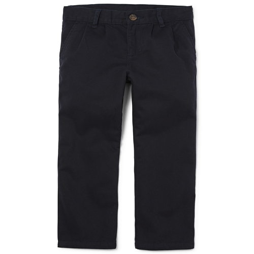 Boys Pleated Chino Pants