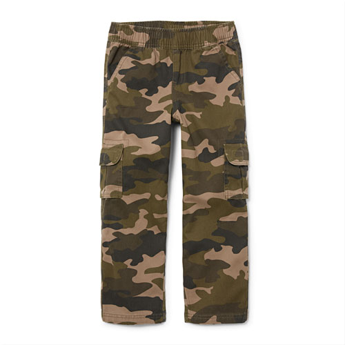 Boys Pull-On Cargo Pants