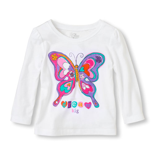 butterfly graphic tee