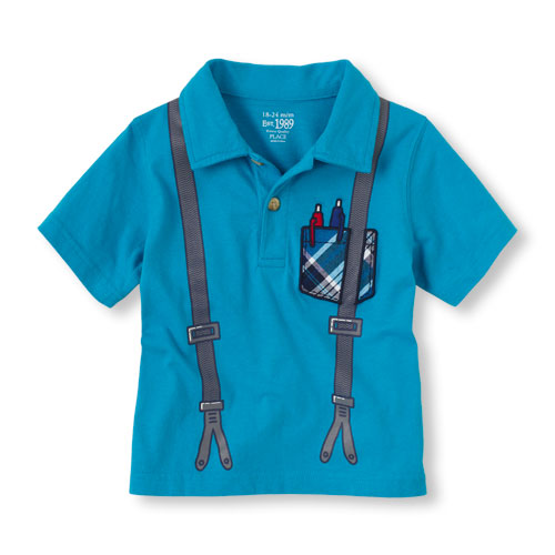 graphic polo