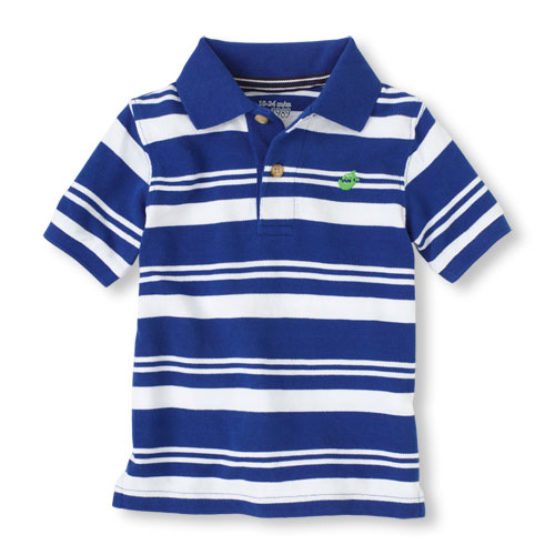 striped polo