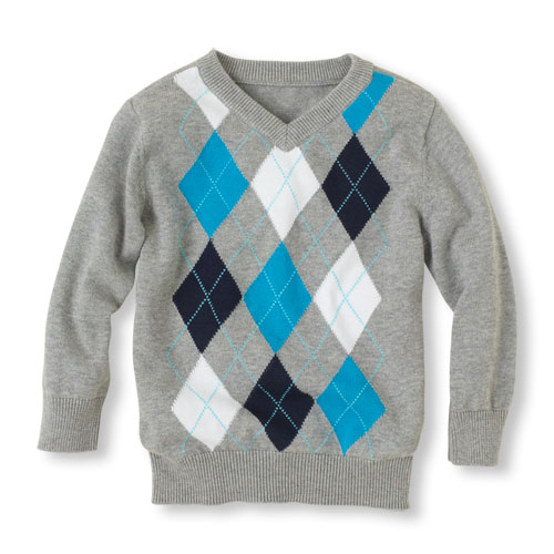 argyle sweater