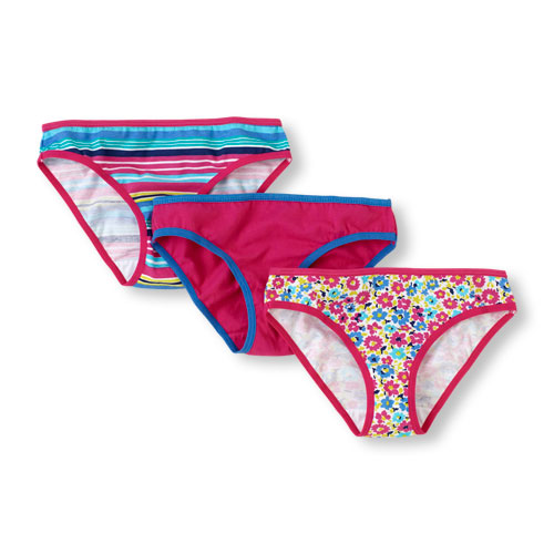 floral bikinis 3-pack