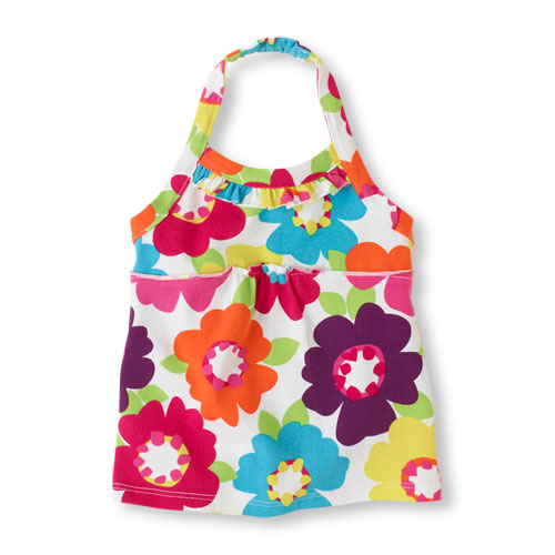 matchables floral halter top.