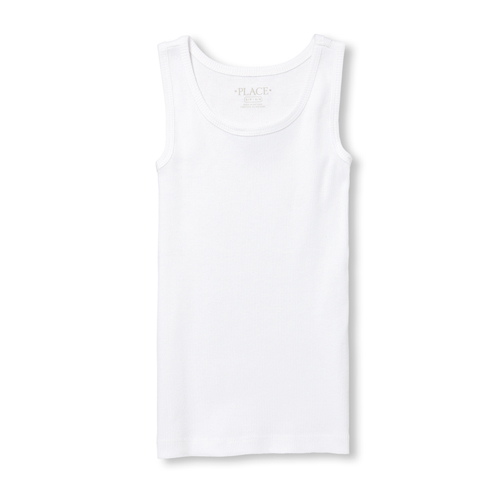 

Girls Tank Top - White - The Children's Place