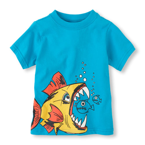 piranha graphic tee