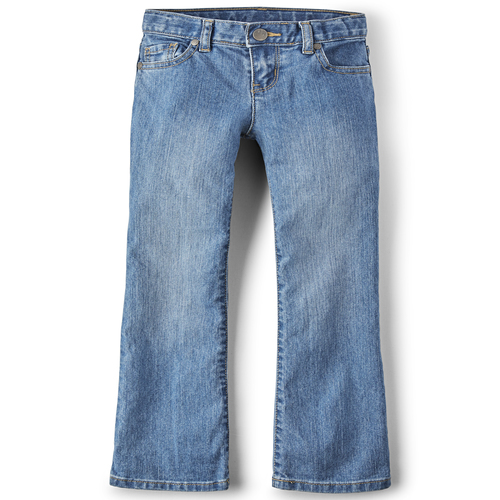 

s Basic Bootcut Jeans - Denim - The Children's Place