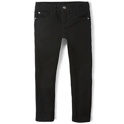 Boys Basic Skinny Jeans - Black Wash | The Children's Place