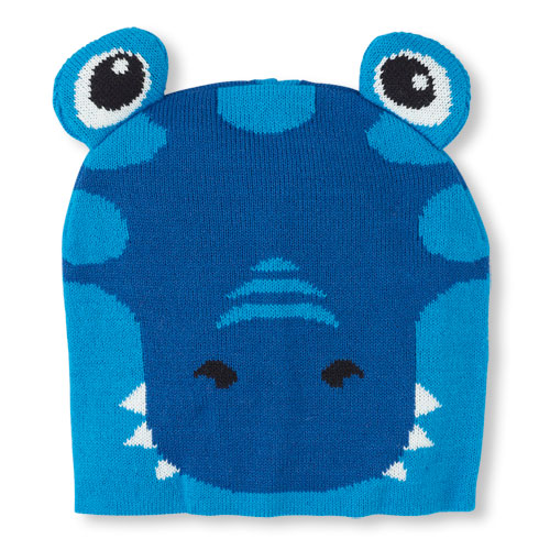 alligator knit cap