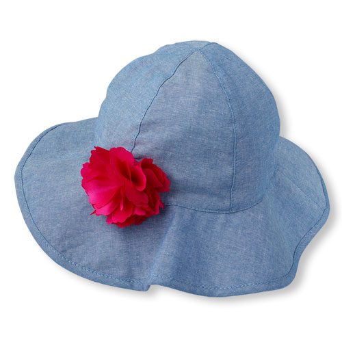 chambray sunhat