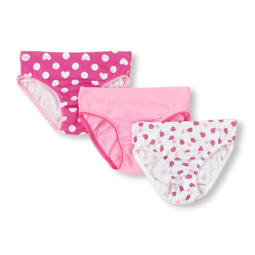 ladybugs briefs 3-pack