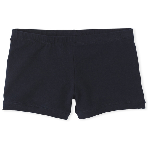 Girls Knit Cartwheel Shorts - Blue - The Children's Place