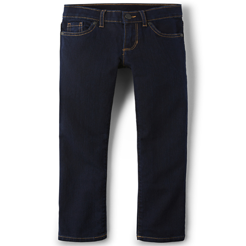 Girls Basic Skinny Jeans - Blueberry Wash