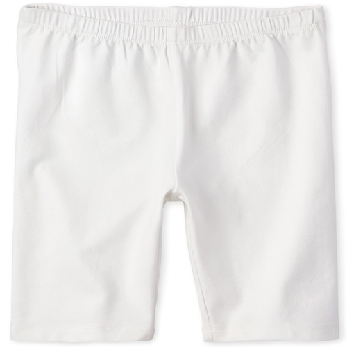 

Girls Mix And Match Bike Shorts - White - The Children's Place