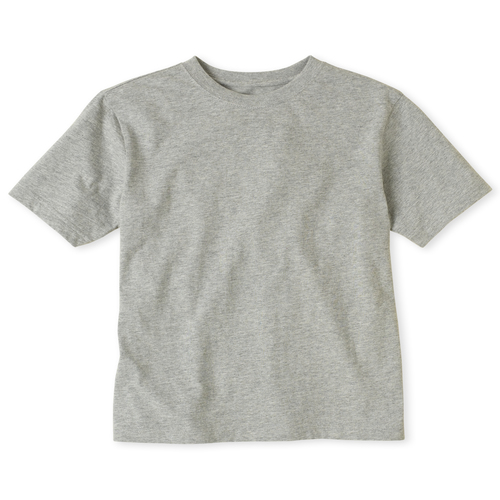 Boys Boys Short Sleeve Layering Tee - Gray T-Shirt - The Children's Place