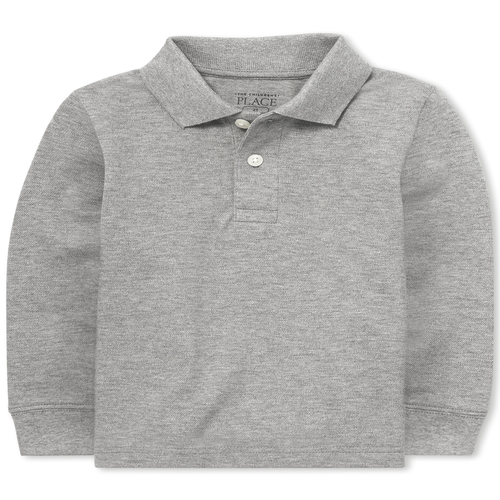 Baby And Toddler Boys Long Sleeve Basic Polo