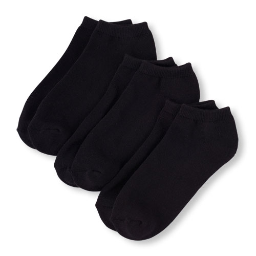Unisex Kids Basic Ankle Socks 3-Pack