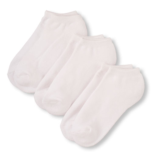 Unisex Kids Basic Ankle Socks 3-Pack