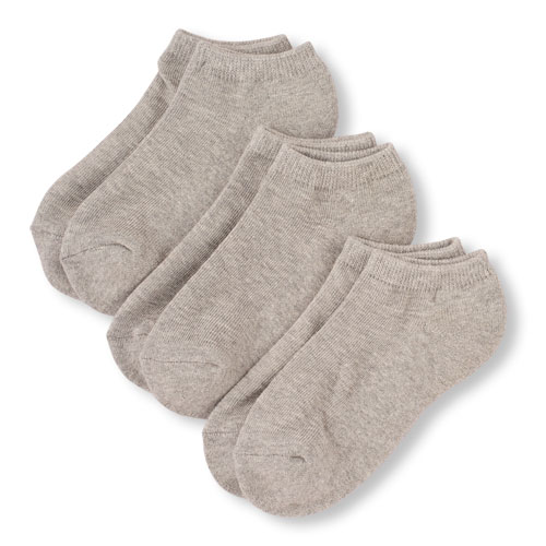 Unisex Kids Basic Ankle Socks 3-Pack