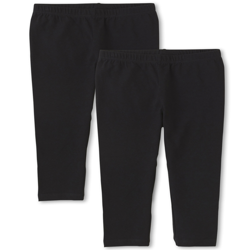 Girls Capri Leggings 2-Pack