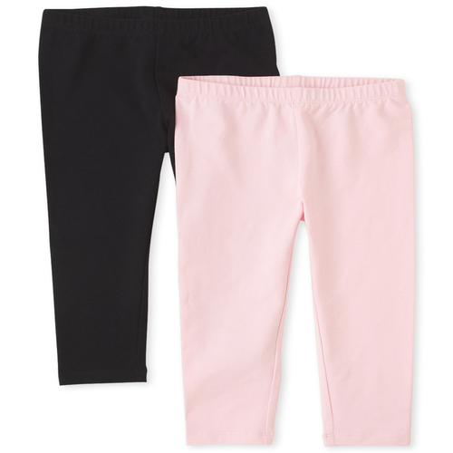 Girls Capri Leggings 2-Pack