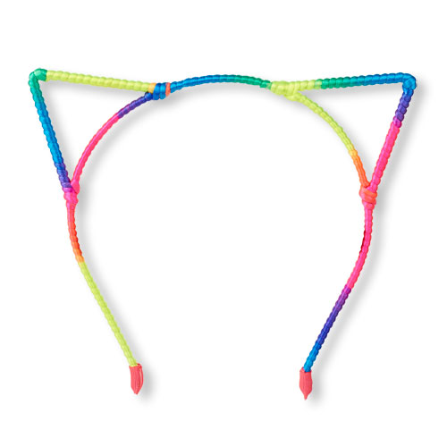 Girls Rainbow Cat Ears Headband | The Children's Place