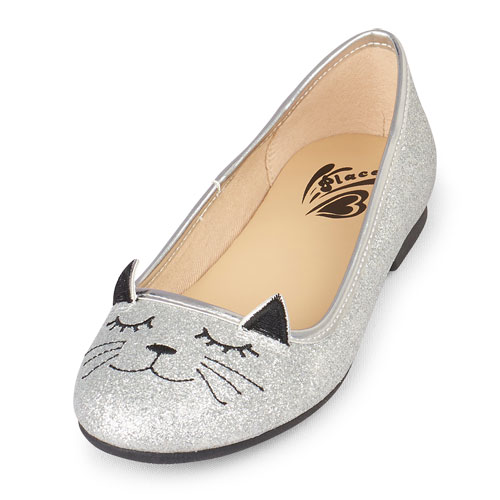 Girls Cat Graphic Kayla Ballet Flat | The Children's Place
