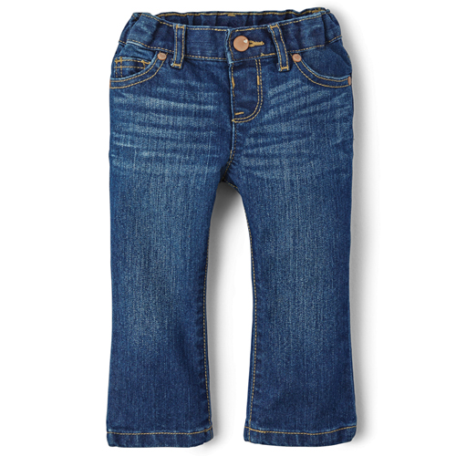 

s Baby And Toddler Basic Bootcut Jeans - Denim - The Children's Place