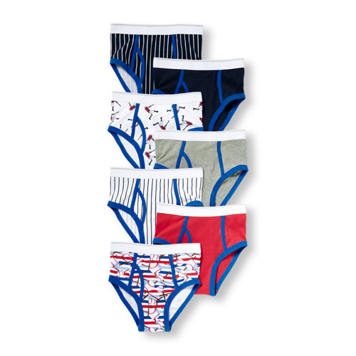 Boys Baseball Briefs 7-Pack