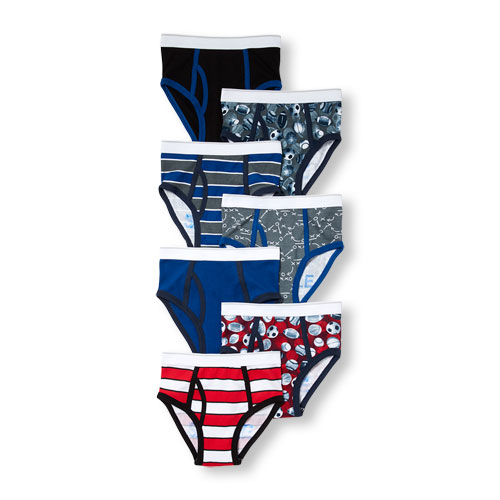 Boys Sports Briefs 7-Pack