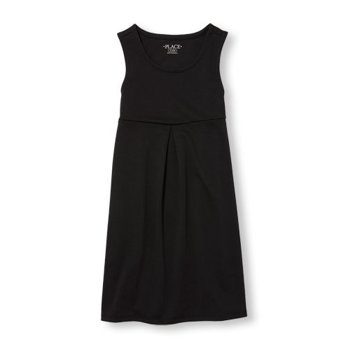 Girls Uniform Sleeveless Knit Jumper