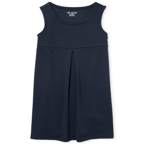 Girls Uniform Sleeveless Knit Jumper