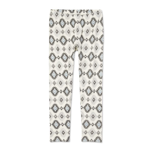 Girls Glitter Printed Leggings