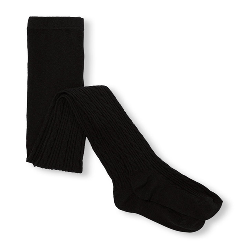 Girls Cable Knit Tights