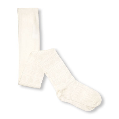 Girls Heart Knit Tights
