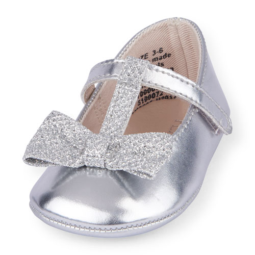 Newborn Girls T-Strap Ballet Flat