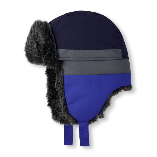 Boys Colorblock Trapper Hat