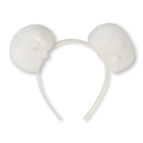 Girls Pom Pom Ears Headband