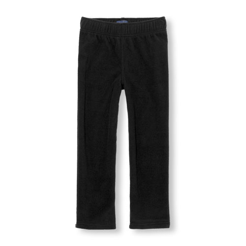 Boys Solid Fleece Pants