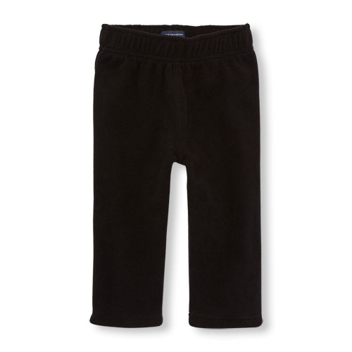 Toddler Boys Solid Fleece Pants