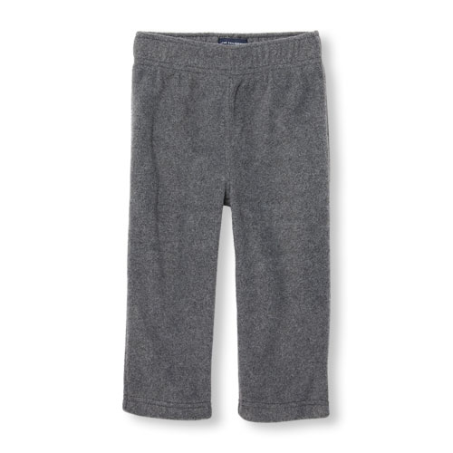 Toddler Boys Solid Fleece Pants