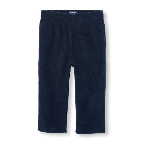 Toddler Boys Solid Fleece Pants