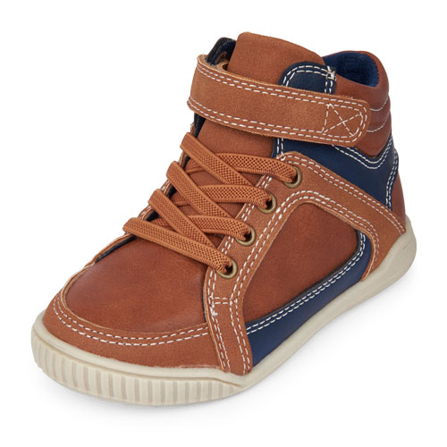Toddler Boys Hi-Top Turbo Sneaker