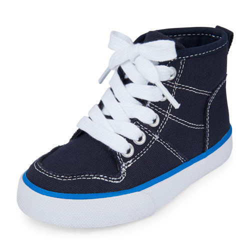 Toddler Boys Mid-Top Rockstar Sneaker