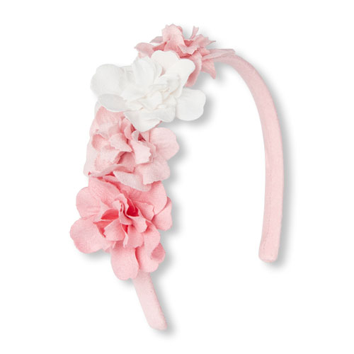 Toddler Girls Faux Suede Flower Headband