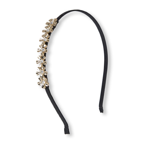 Girls Embellished Mini Flower Headband